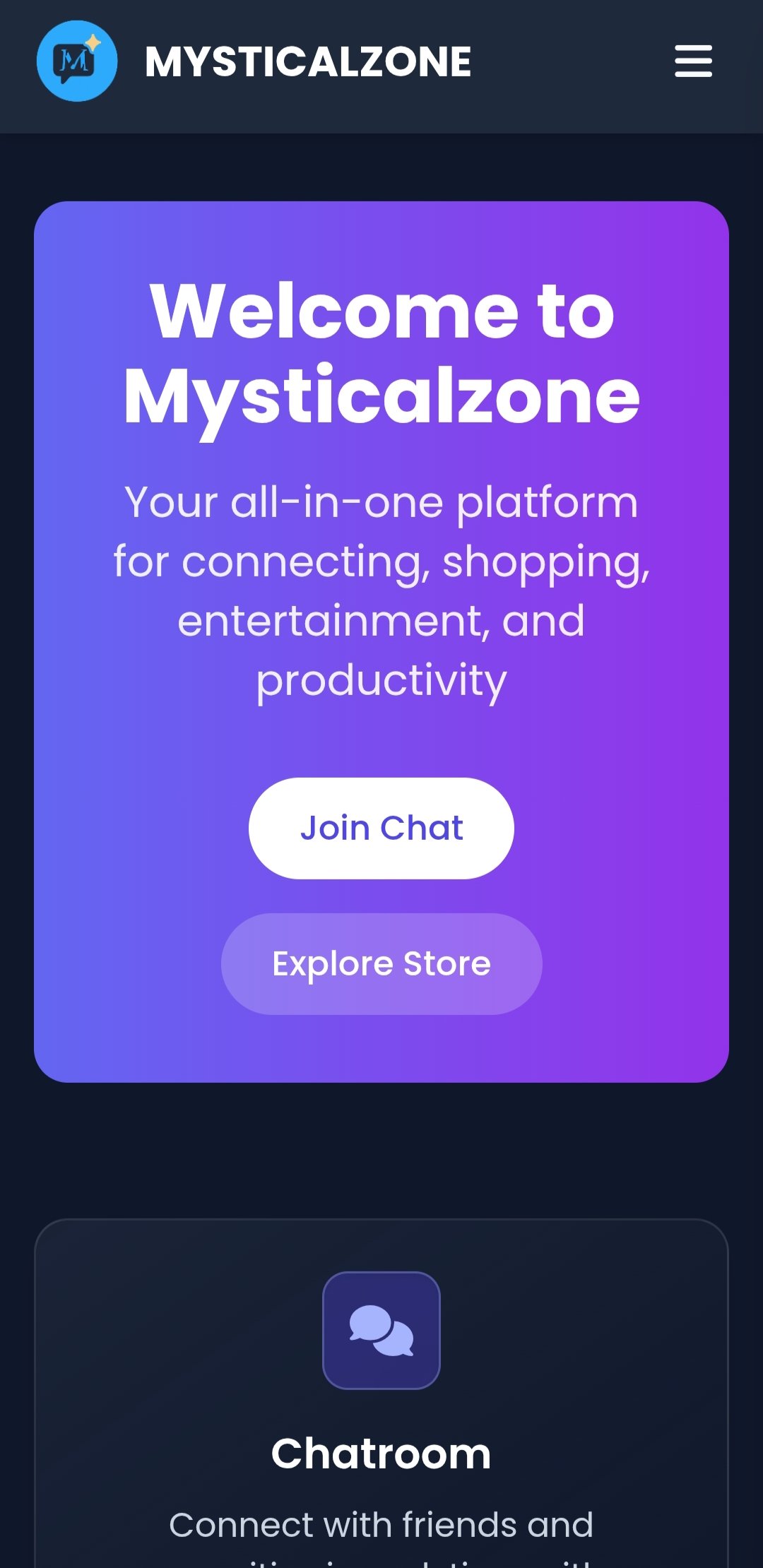 Chatroom Interface